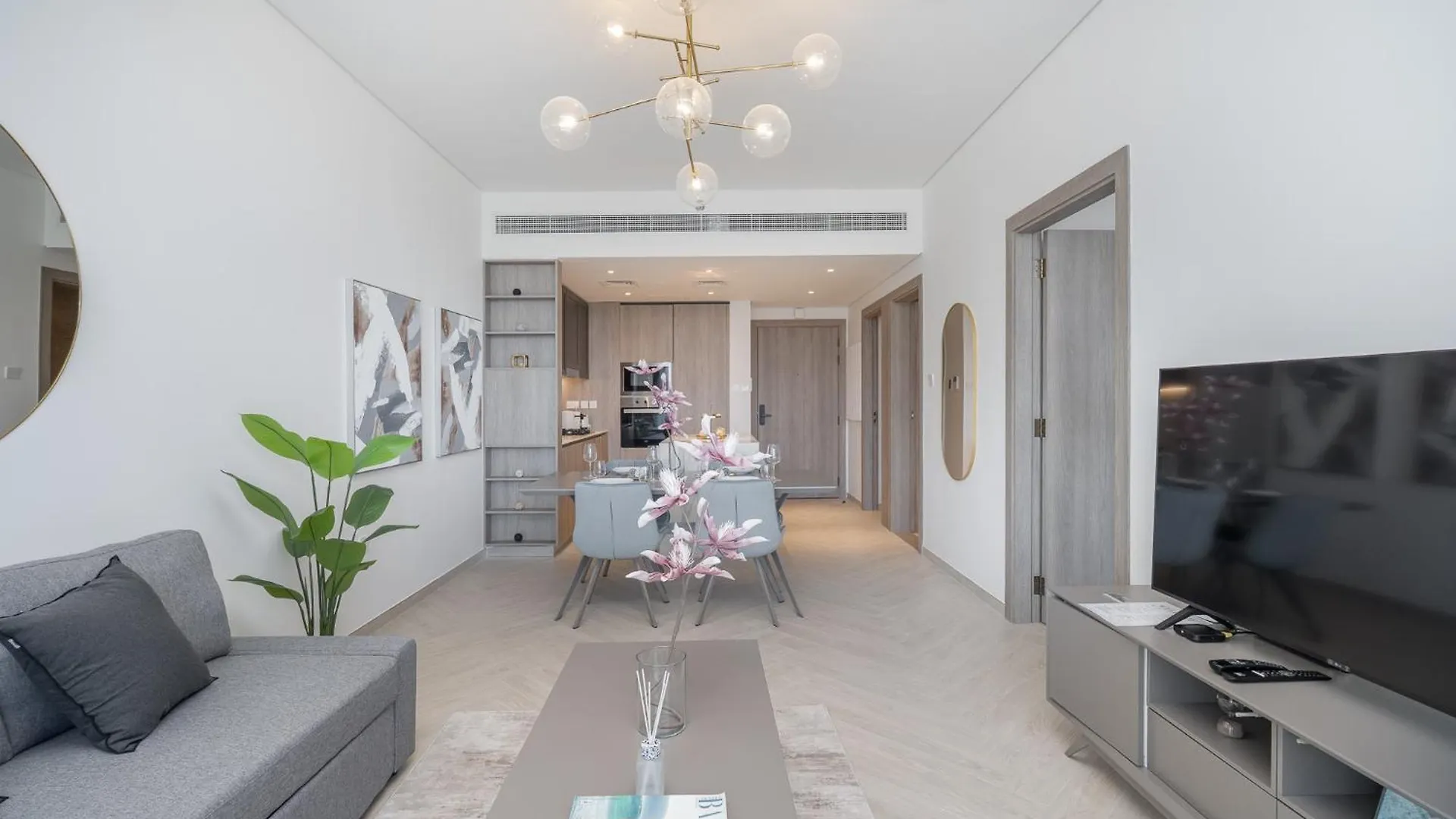 Apartment Luxury Stay Jvc Modern 1Bhk Pool & Gym Access Dubai United Arab Emirates